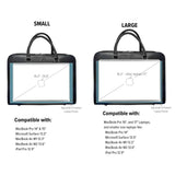 The adjustable and padded laptop pocket ensures the perfect fit for your device with the Motion Laptop Bag, available in both Small and Large sizes to accommodate a range of laptops and tablets.