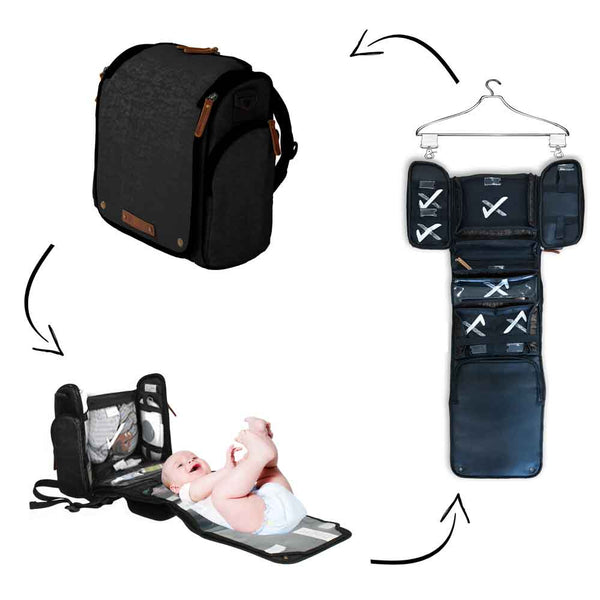 Tyke Traveler Smart Diaper Bag Set